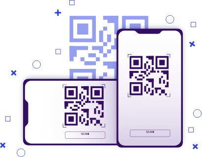 Carta digital abierta desde un código QR