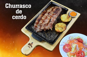 Churrasco de cerdo