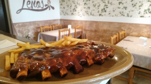 Costilla a la BBQ