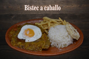 Bistec a caballo