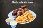 1/2 pollo a la brasa
