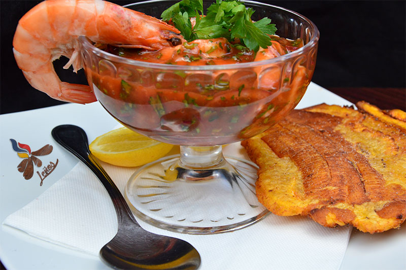 Ceviche de langostinos