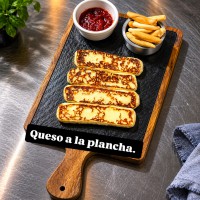 Queso a la plancha
