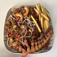 Arroz chino chicharrón