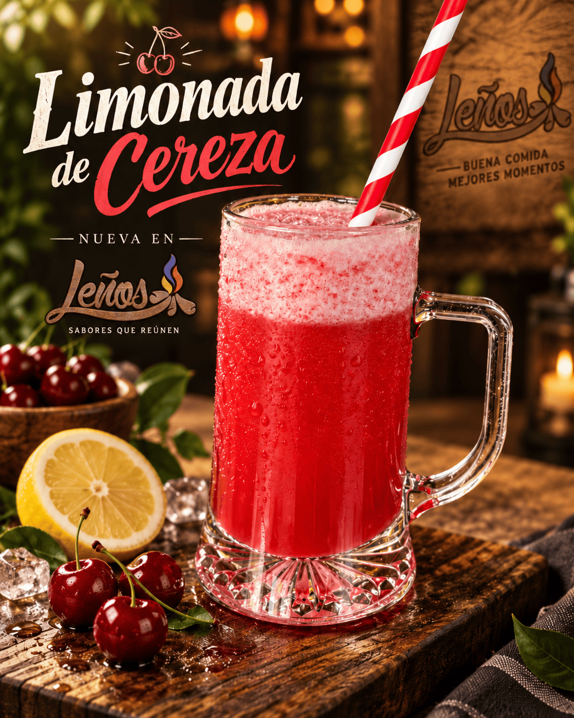 Limonada de cereza